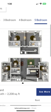 The room on the top right - Bellamy Dahlonega
