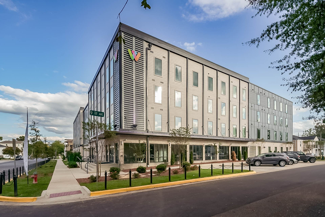 Front of building - Spring Semester Sublease at The Walk Tuscaloosa Apartments