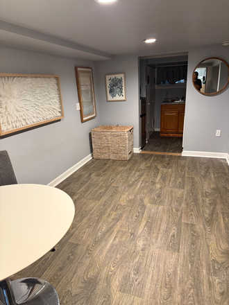 Dining / Living Room - Charming Basement Studio Close To Howard U and Catholic Campuses Apartments