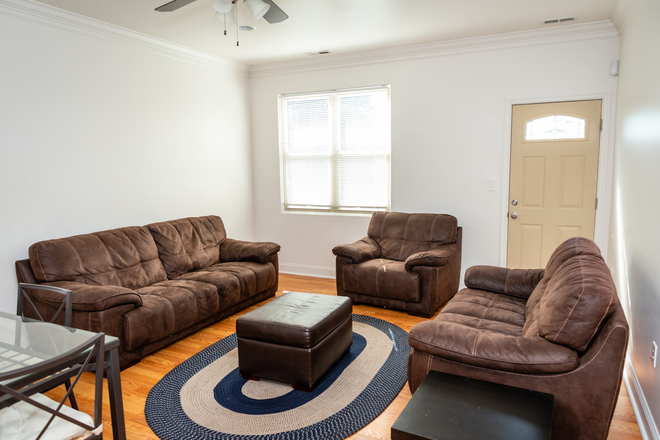 Living Room - Modern Furnished Apartment just a few blocks to Temple's Main Campus