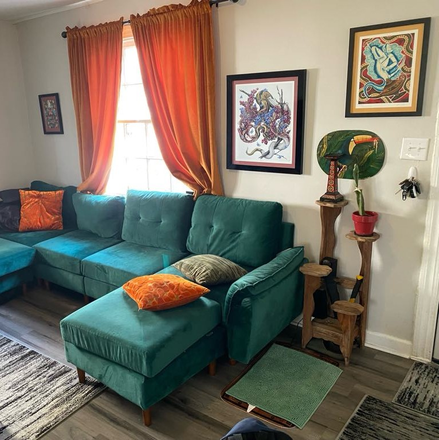 Living Room - Room for Rent House