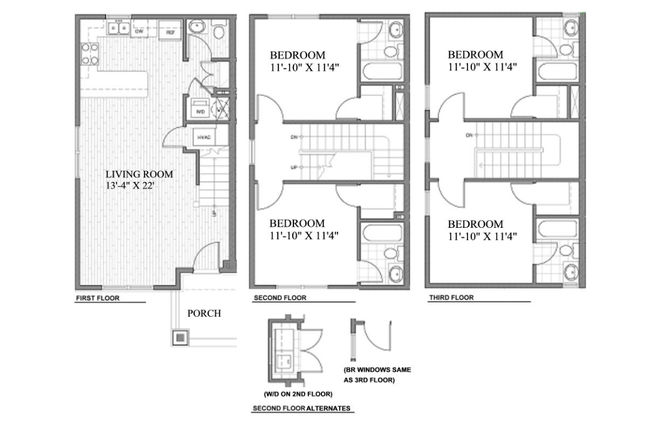 Floorplan - Craftsman Luxury Townhouses
