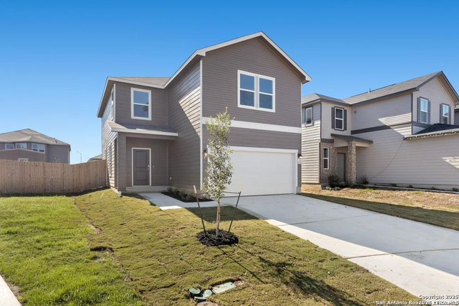 Front of home - Students or Faculty: Brand new 3 bedroom/2.5 bath home only 5 miles from A&M Campus