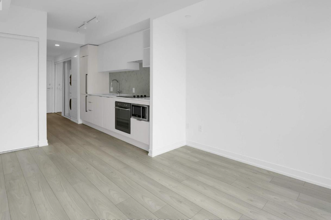 Living/Kitchen - Stunning Studio Condo for Rent – Prime Downtown Toronto Location: Younge & Dundas