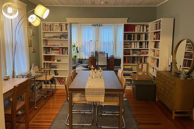 Living room, sun room - 101 Carrington Ave. - Sunny 2-bedroom near intersection of Hope & Olney Apartments