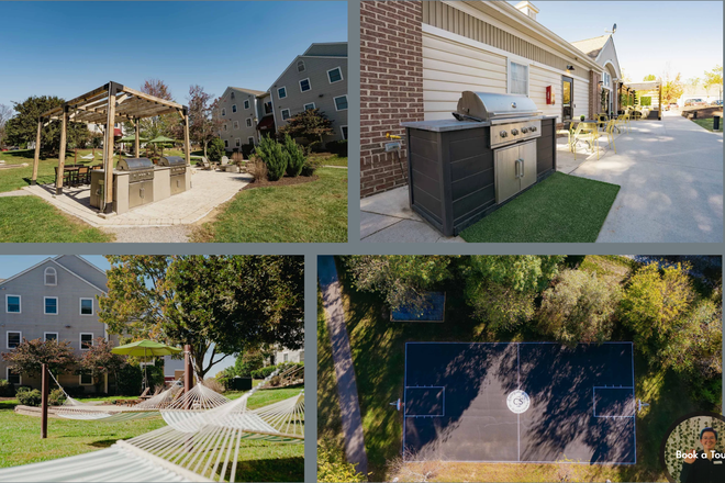 Outdoor Area and Amenties - Collegiate Suites and Hunter’s Ridge Apartments