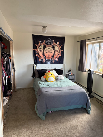 Bedroom - SPRING 2026 SUBLEASE AT THE CAMPUS TOWNHOUSES (RENT NEGOTIABLE)