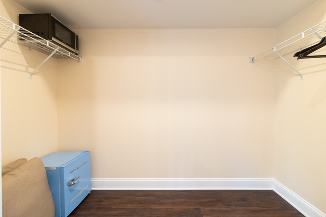 mini fridge and microwave - Location! Spacious Room w/ parking pass House