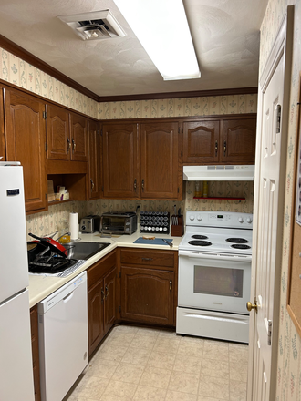 Kitchen - Tech Village Apartments