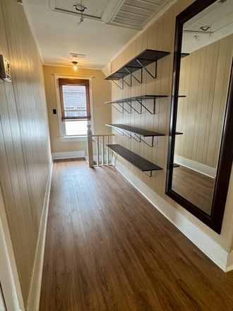 Entryway at top of the stairs - Fully renovated 3 bed / 1 bath - All new appliances and HVAC - quiet, safe, and maintained Duplex