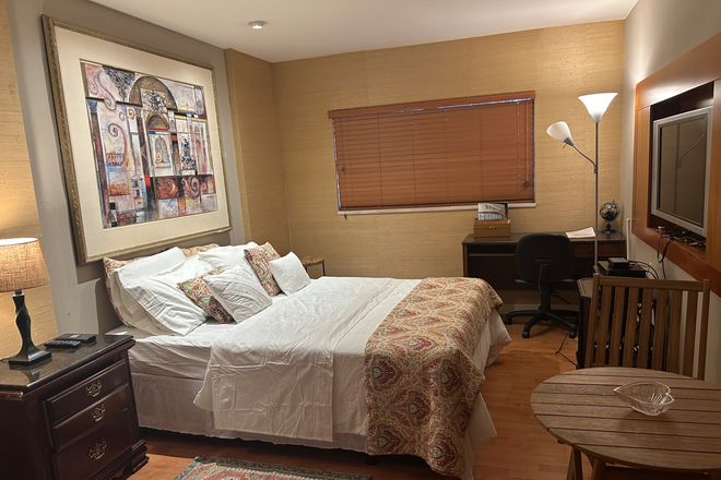 Bedroom - Studio in Pinecrest area with private entrance, private patio, private gated parking. Apartments
