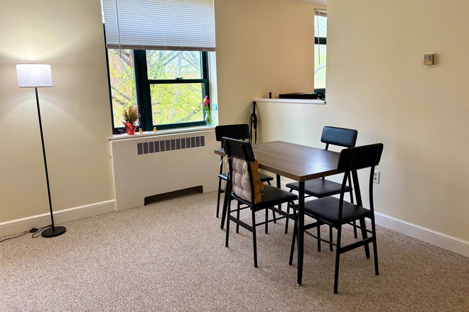 Living room (dining table) - Harvard Housing big enough for family Apartments