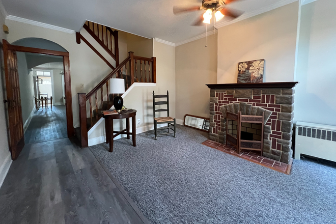 Living Room - 2 Bed 1 Bath | $1950 | 3015 Elliott St Baltimore, MD 21224 Townhome