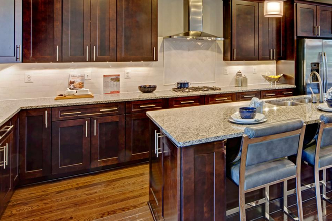 The Kitchen - Spacious Master Bedroom Suite w/ Private Bath in Metro-Accessible Luxury Townhome