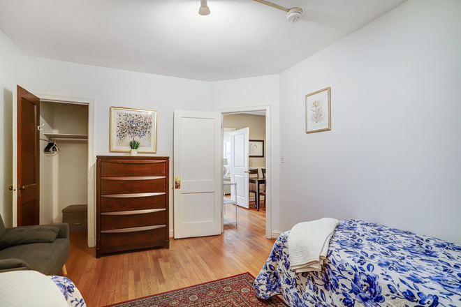 Bedroom 2 - Tenley Circle 2 bed, Across from AU Law School! Near Metro! Apartments