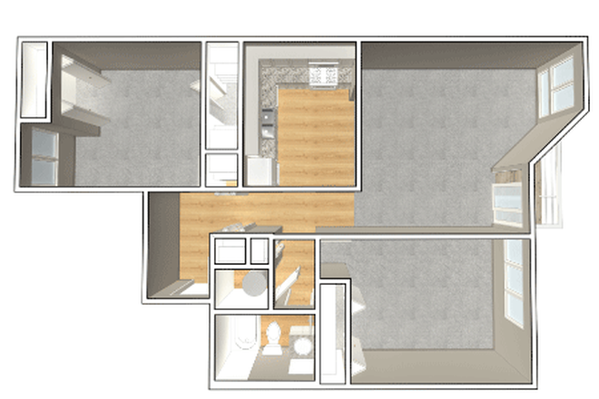 Floor Plan - ViewHouse Apartments