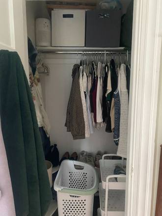 Bedroom Closet - Sublet: Spring 2026: Medford/Tufts Campus Apartments