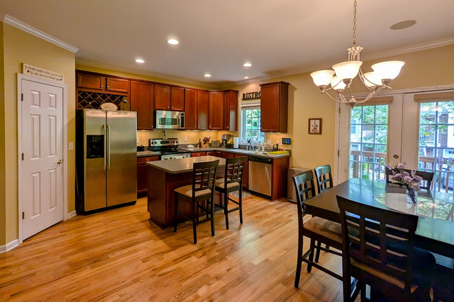Kitchen - Old Fifth Circle Townhouse, Close to Campus, Downtown, and 5th Street Station