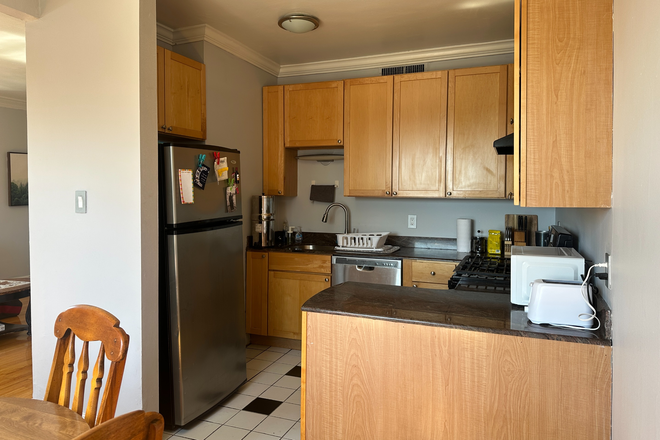 Kitchen - Versailles Building | 9th-Floor Views, Hardwood Floors & Steps to Forest Park Condo