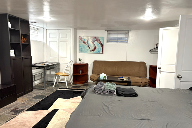 Bedroom - Amazing furnished 1bed/1bath, close to redline, 2100$/month, September 2025