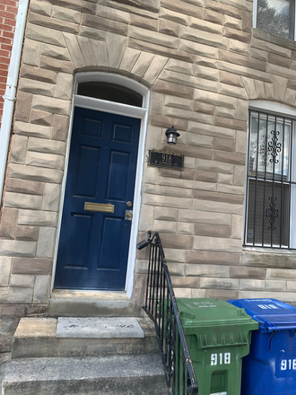 Front door entrance - W. Lombard, Close to UMB Campus