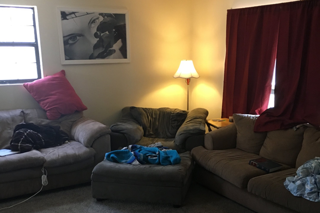 Living Room - 521 Dunning Street close to campus utilites and lawn care included in rent  off street parking