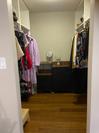 bedroom closet - South Campus Quarter Townhome