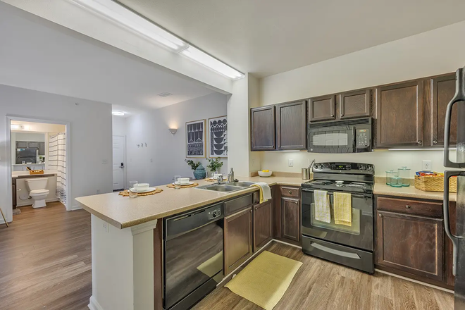 kitchen - Aspire 349 Apartemnts Apartments