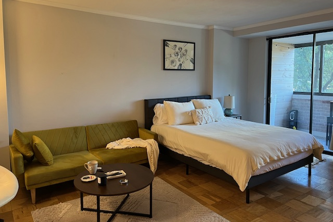 Living space - Whittier Place - convenient studio in West End/Beacon Hill Condo