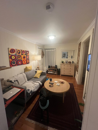 Living Room - Updated Porter Square 1 Bed | Parking Available