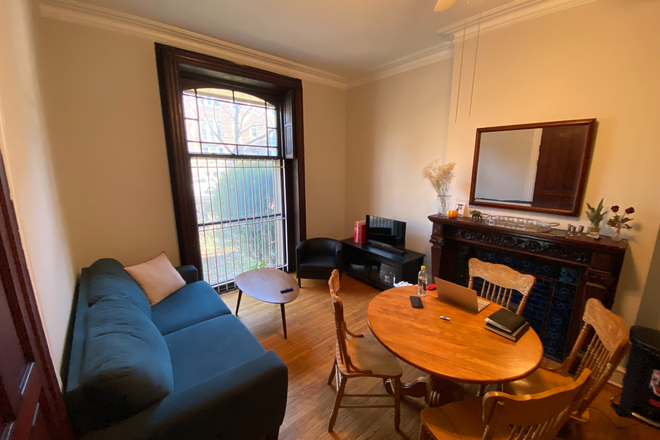 Living Room - Furnished Apartment with deck- 1st Floor