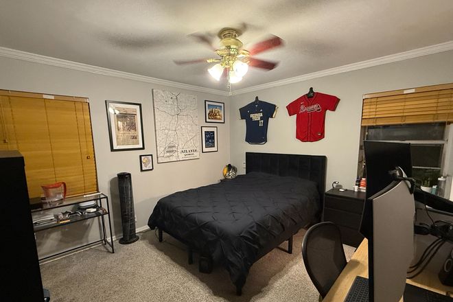 Bedroom - Summer Sublease Near Emory | May 15 – Aug 10 | Furnished Room in House