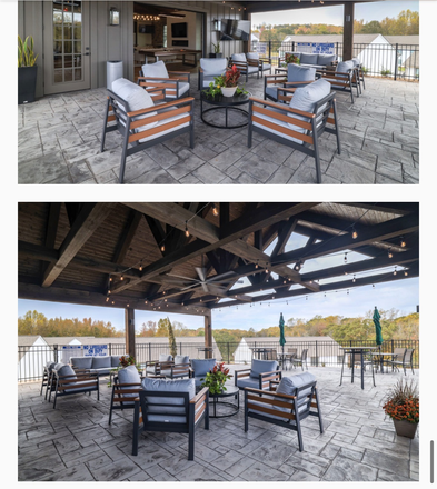 Patio - Maverick Hills Apartments