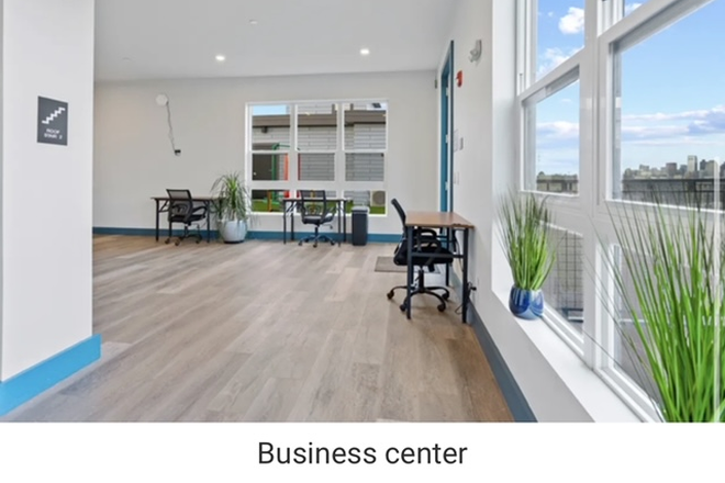 Indoor study/business area to get work done with free wifi, printer, coffee and bathroom - Furnished apartment w/ access to the city and South Bay