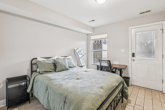 Bedroom 2 - Levis Street Apartments Union Market Unit 1