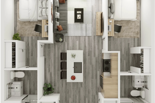 Full Floor Plan - Verve West Lafayette