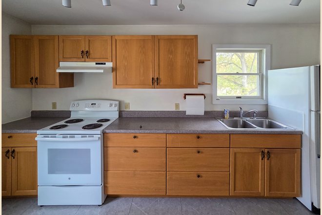 Kitchen - Bright and spacious apartment in Burlington's South End