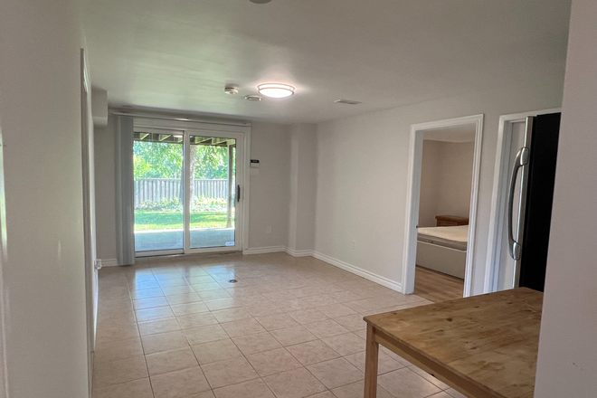 Common area - has microwave and storage - Rooms with Private Ensuite Available in Legal Walkout Basement Apartment