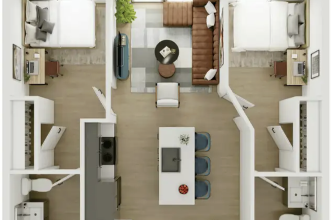 Floor Plan - Ever West Lafayette