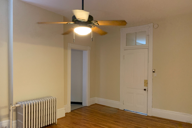 Living Room - Large Apartment with Historic Charm Close to UC Campus