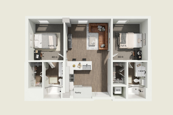 Floorplan - Otto Northgate Apartments