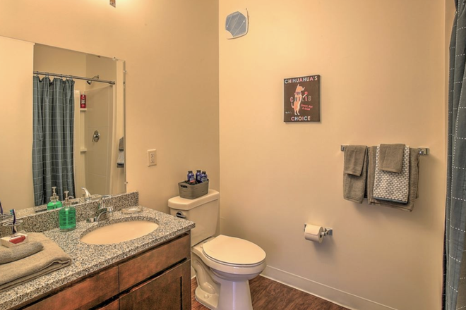 Toilet - Flats at West Village Apartments