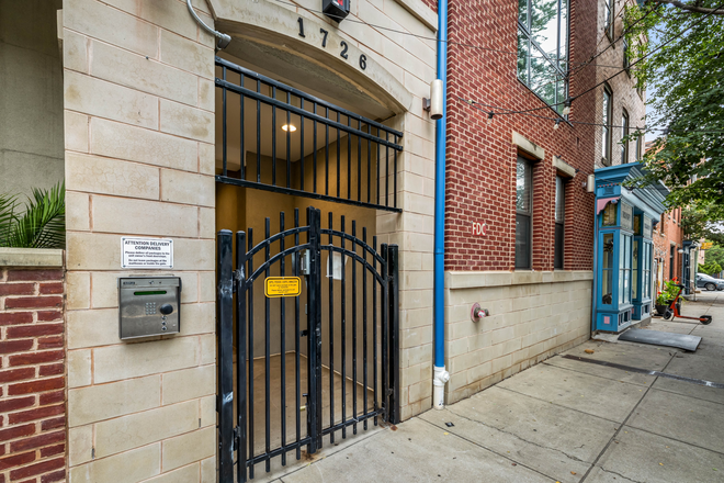 Gated Entry with Intercom - Penthouse Condo in the Heart of Fells Point!