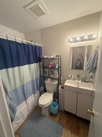 Private bathroom upstairs right next to bedroom - Euclid Row Apartments