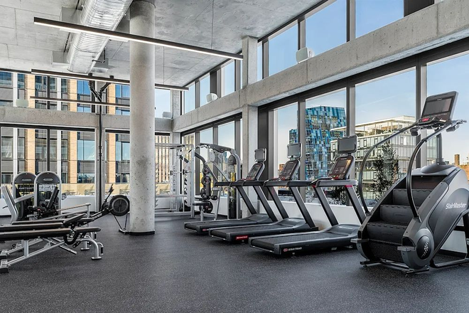 Gym - Luxury NYU Apartment with Private Bathroom at The Artisan