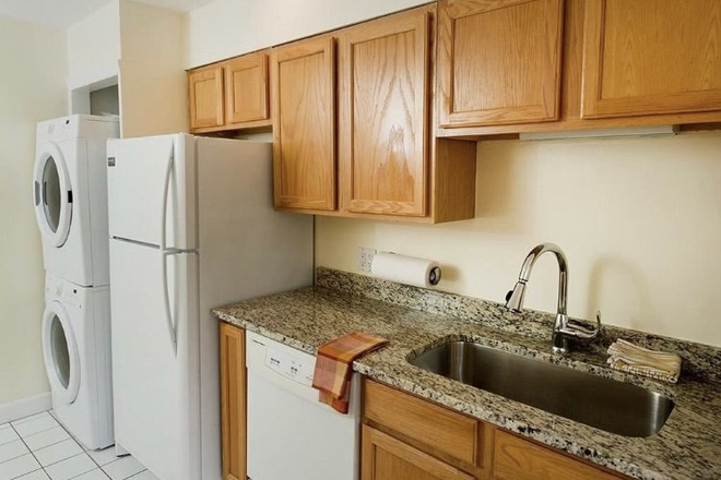 Kitchen - 1 Bed 1Bath Furnished Apartment