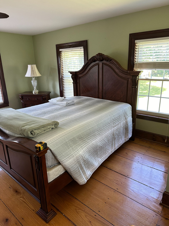 Bedrooms & Bathroom - 1308 Stafford Road, Storrs, CT House