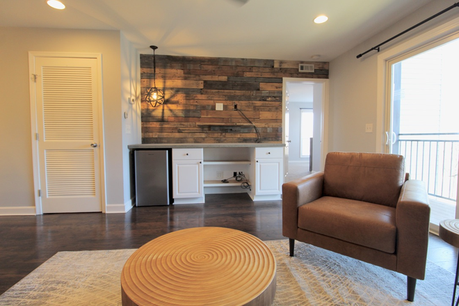 Living room - Furnished 2 bedroom - 2 bathroom condo! Pre-leasing for the 26-27 school year!