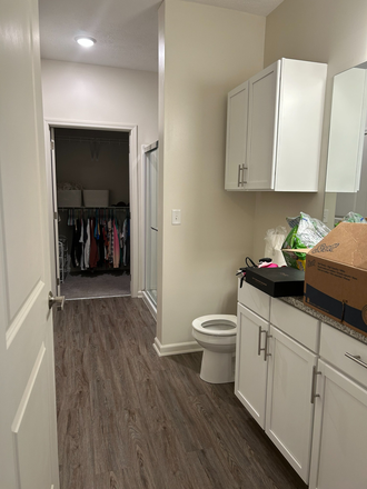 Master Bathroom - The Duke of Omaha Apartments