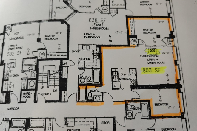 Blueprint - 2 Bedroom in Kensington Market, convenient location